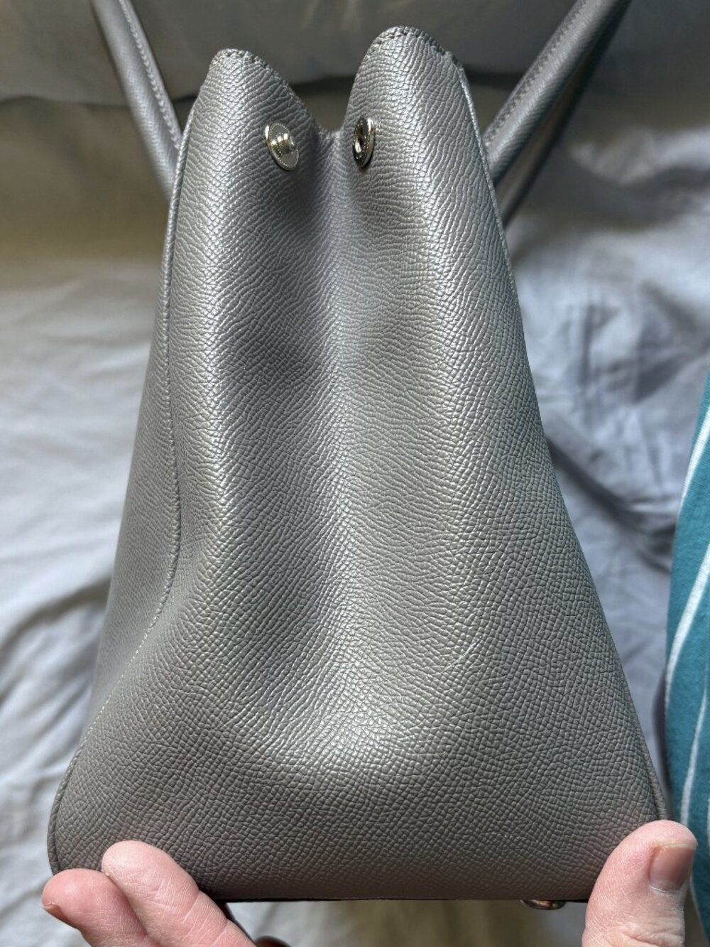 Coach Surrey Carryall Grey Large - Picture 5 of 15